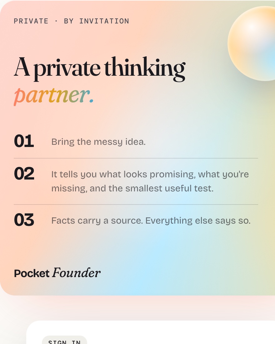 Pocket Founder